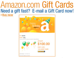 Amazon.com Gift Cards