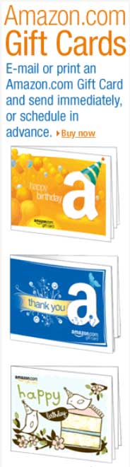 Click For Amazon.com Gift Cards