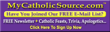 Message From MyCatholicSource.com