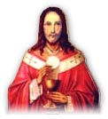 Jesus with Eucharist