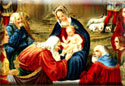 The Blessed Virgin & The Child Jesus & Adorers
