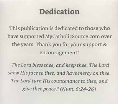 Book Dedication