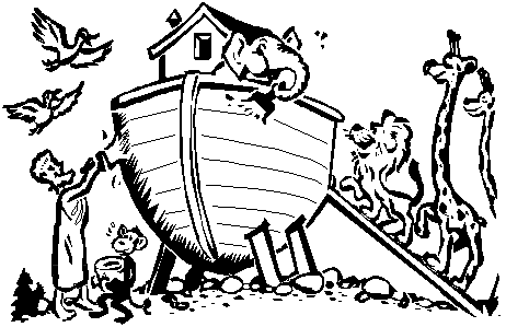 MyCatholicSource.com™ Coloring Book: Noah's Ark (2)