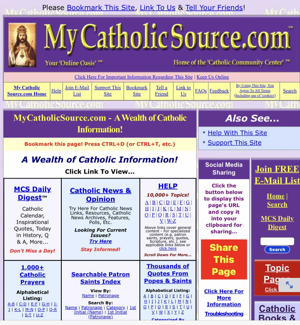 MyCatholicSource.com (improper spacing at right)