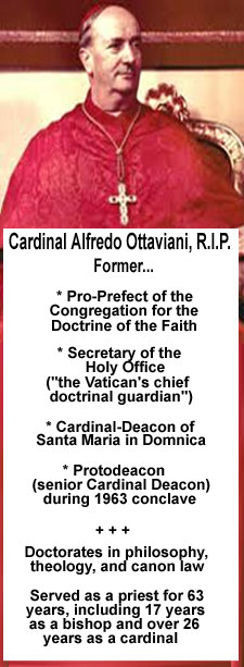 Cardinal Ottaviani