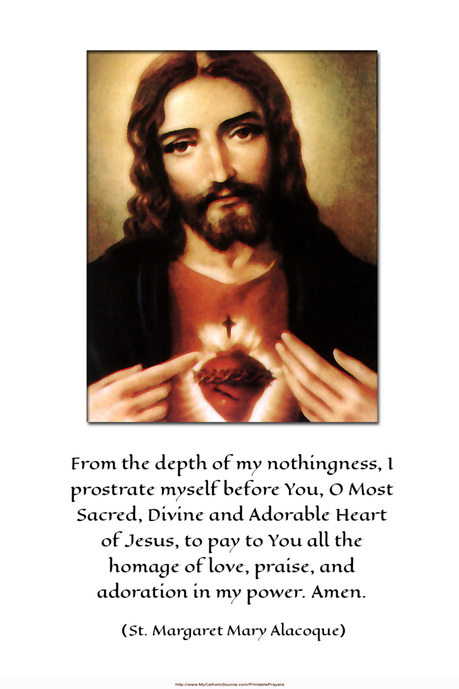 Printable Prayer (sample image)