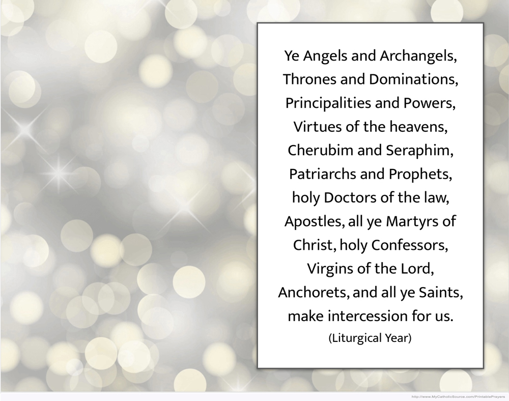 Printable Prayer (sample image)