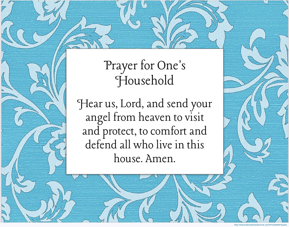 Printable Prayer (sample image)