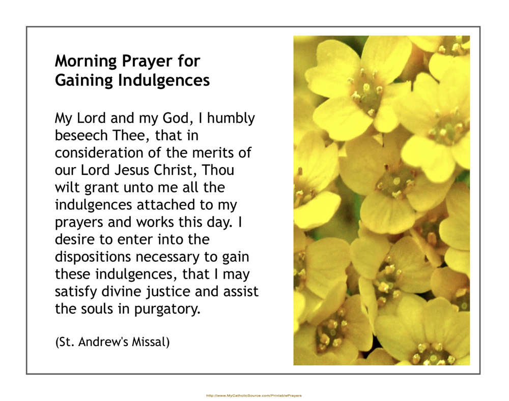 Printable Prayer (sample image)