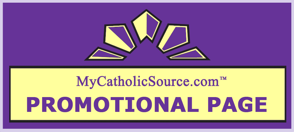 MyCatholicSource.com: Promotional Page