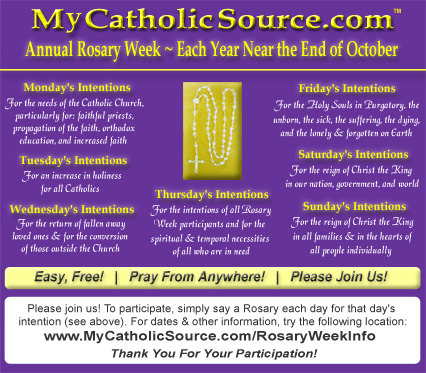 'Rosary Week' Image