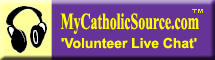 MyCatholicSource.com 'Volunteer Live Chat' Logo