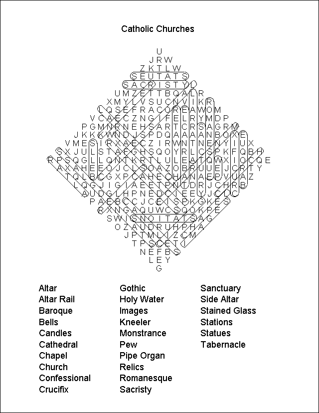 Word Search Puzzle