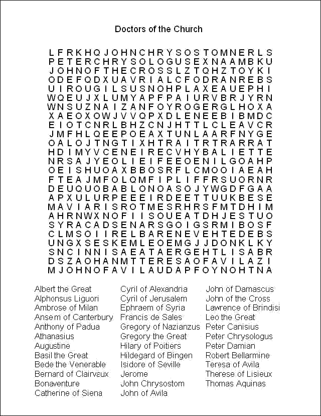 Word Search Puzzle