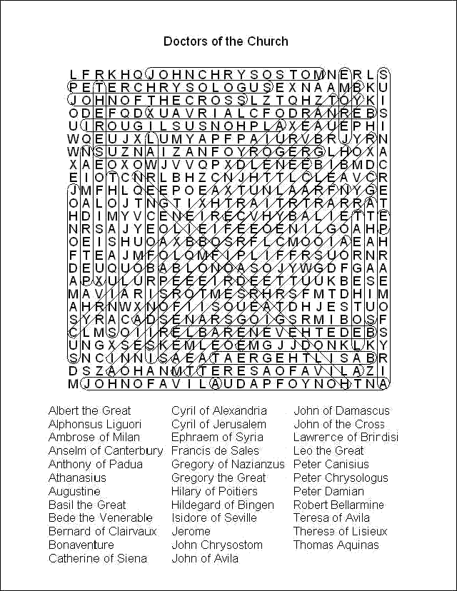 Word Search Puzzle