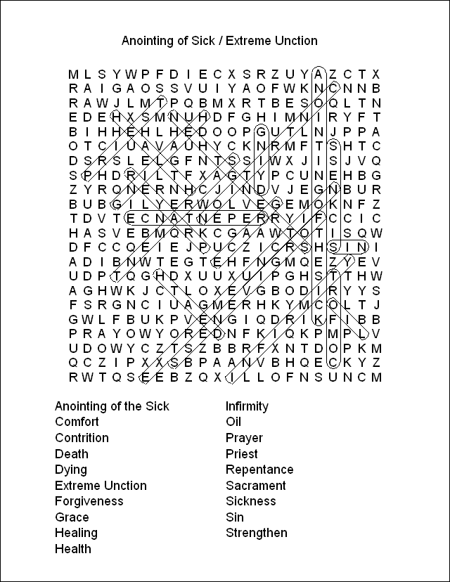 Word Search Puzzle