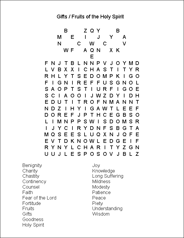 Word Search Puzzle