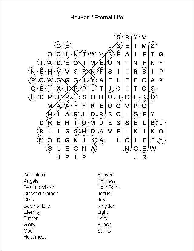 Word Search Puzzle