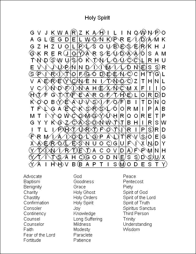 Word Search Puzzle