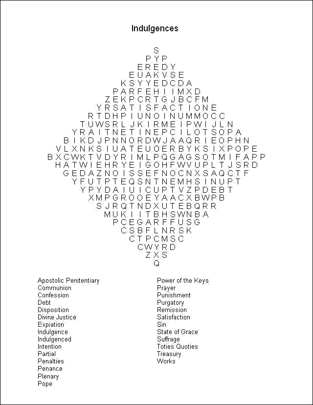 Word Search Puzzle