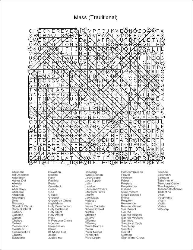 Word Search Puzzle