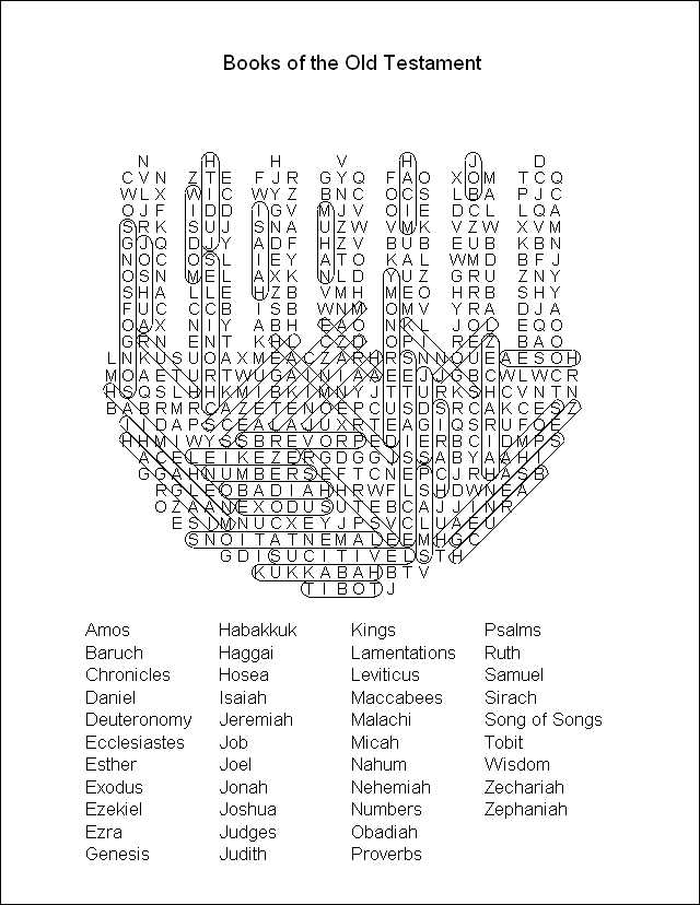 Word Search Puzzle