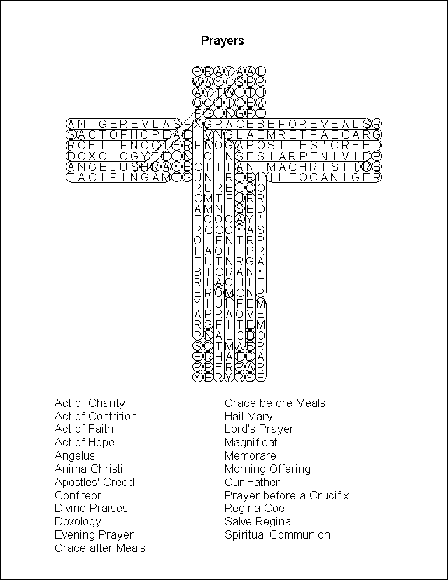 Word Search Puzzle