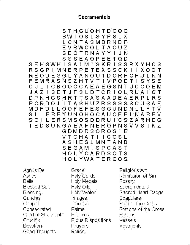 Word Search Puzzle